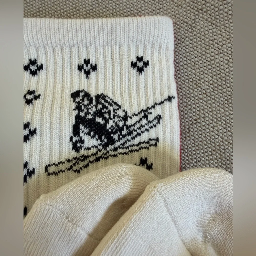 J CREW SIZE S/M U.S. Ski & Snowboard by J.Crew cotton socks three-pack $48‎